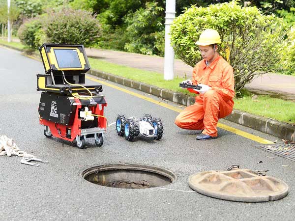 咸丰管道机器人检测